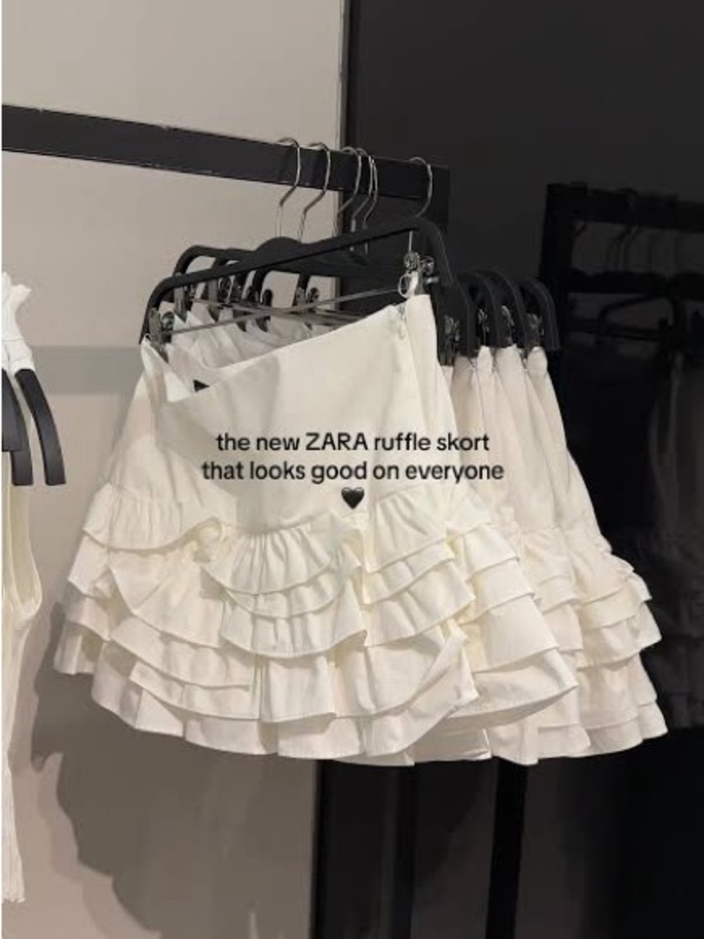 ZARA Ruffled Skort - Picture 3 of 7